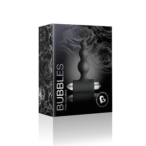 Chapelet Anal Vibrant Bubbles Petite Sensations Noir