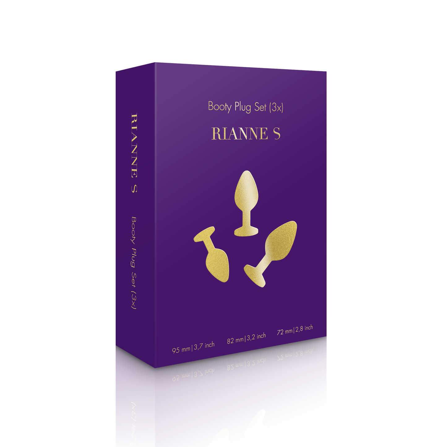 Coffret de Plugs Anaux Soirée Noir
