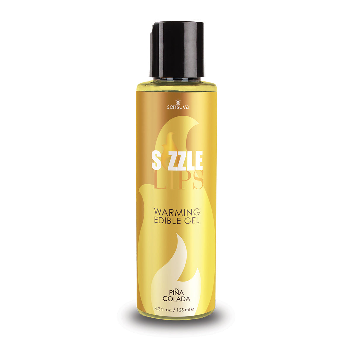 Gel Chauffant Comestible Sizzle Lips Pina Colada