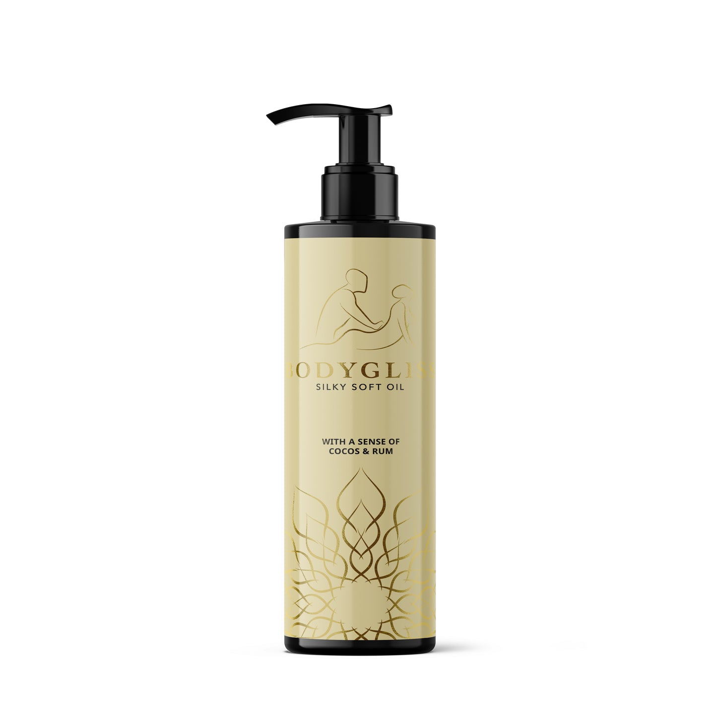 Huile de Massage et Lubrifiant Rhum Coco