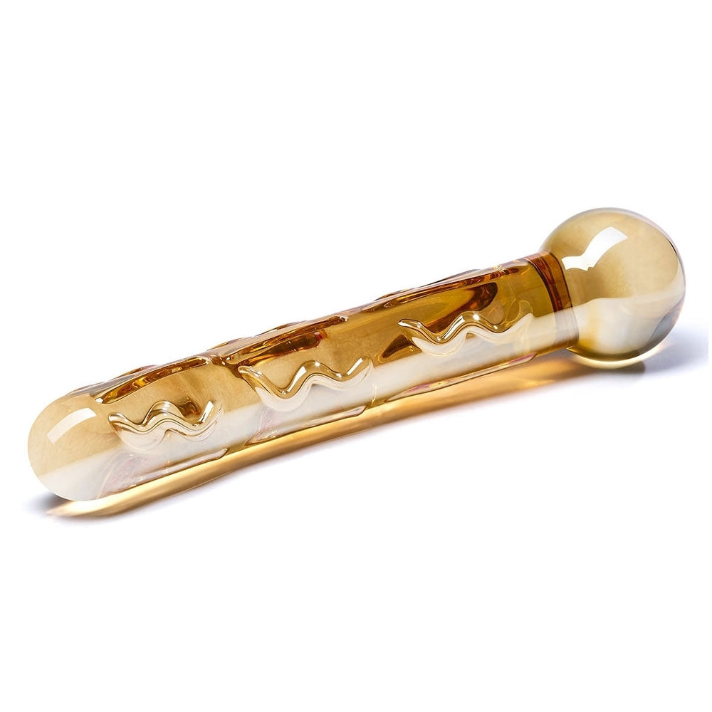 Dildo en verre Tickler Orange