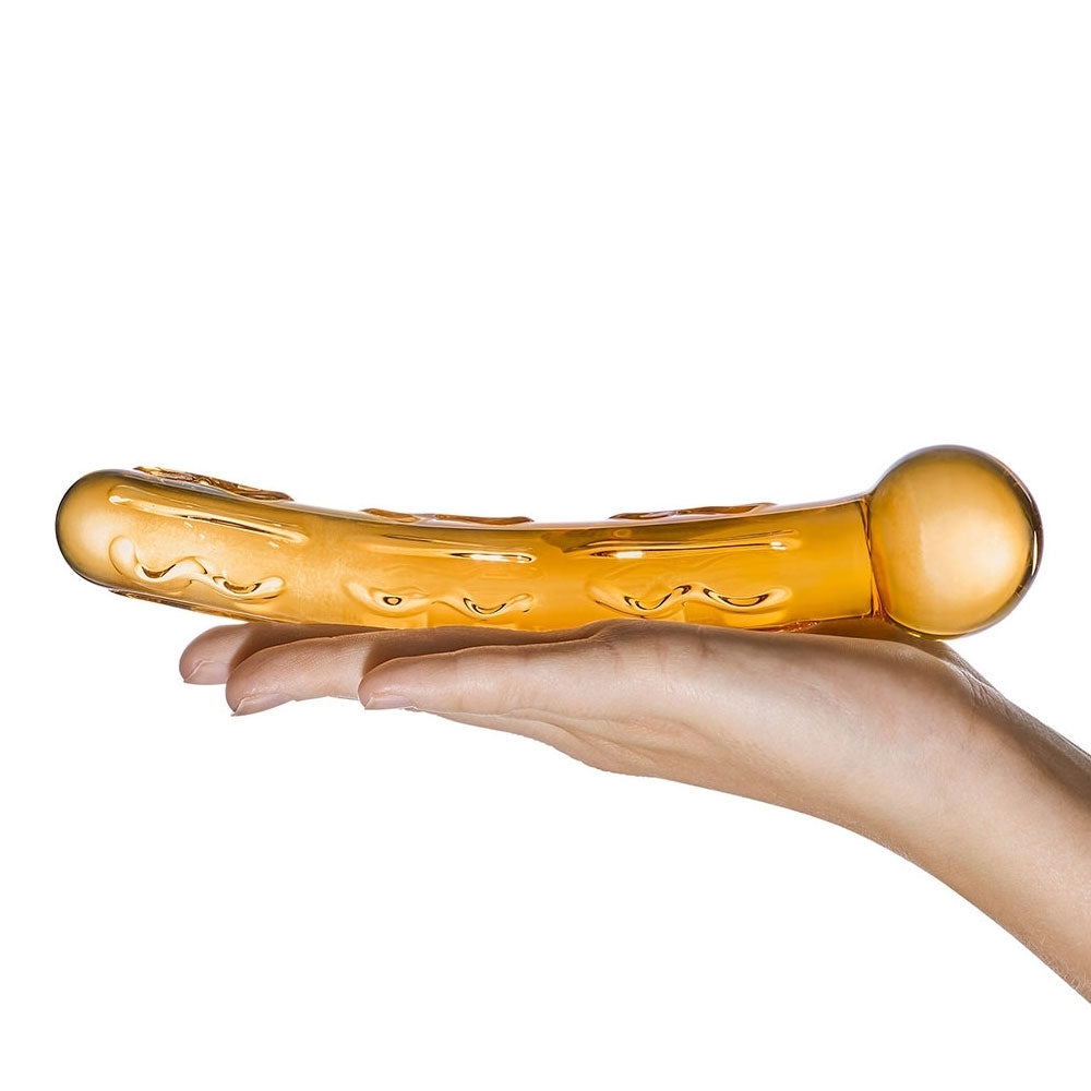 Dildo en verre Tickler Orange