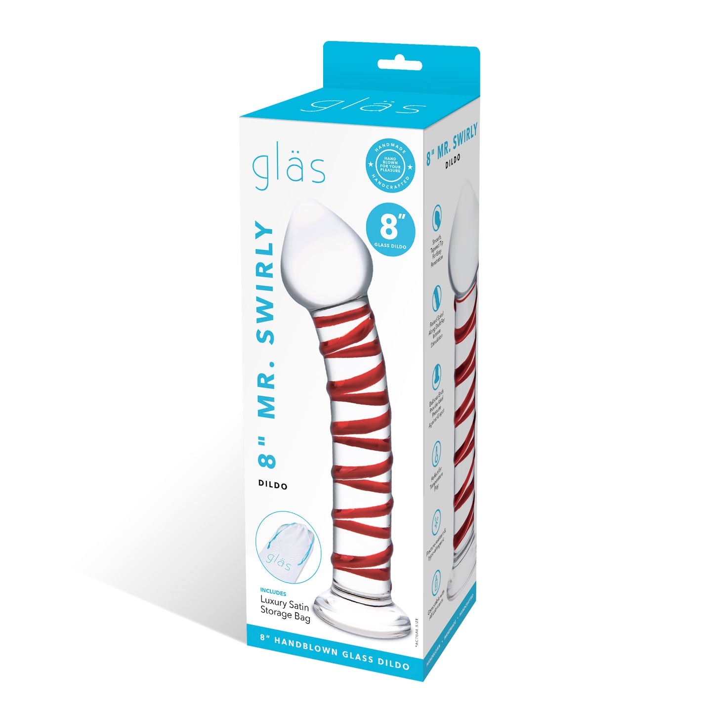 Dildo en Verre Mr. Swirly