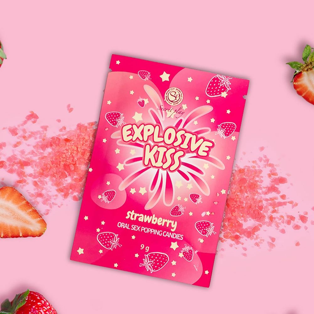 Bonbon Explosive Kiss Fraise