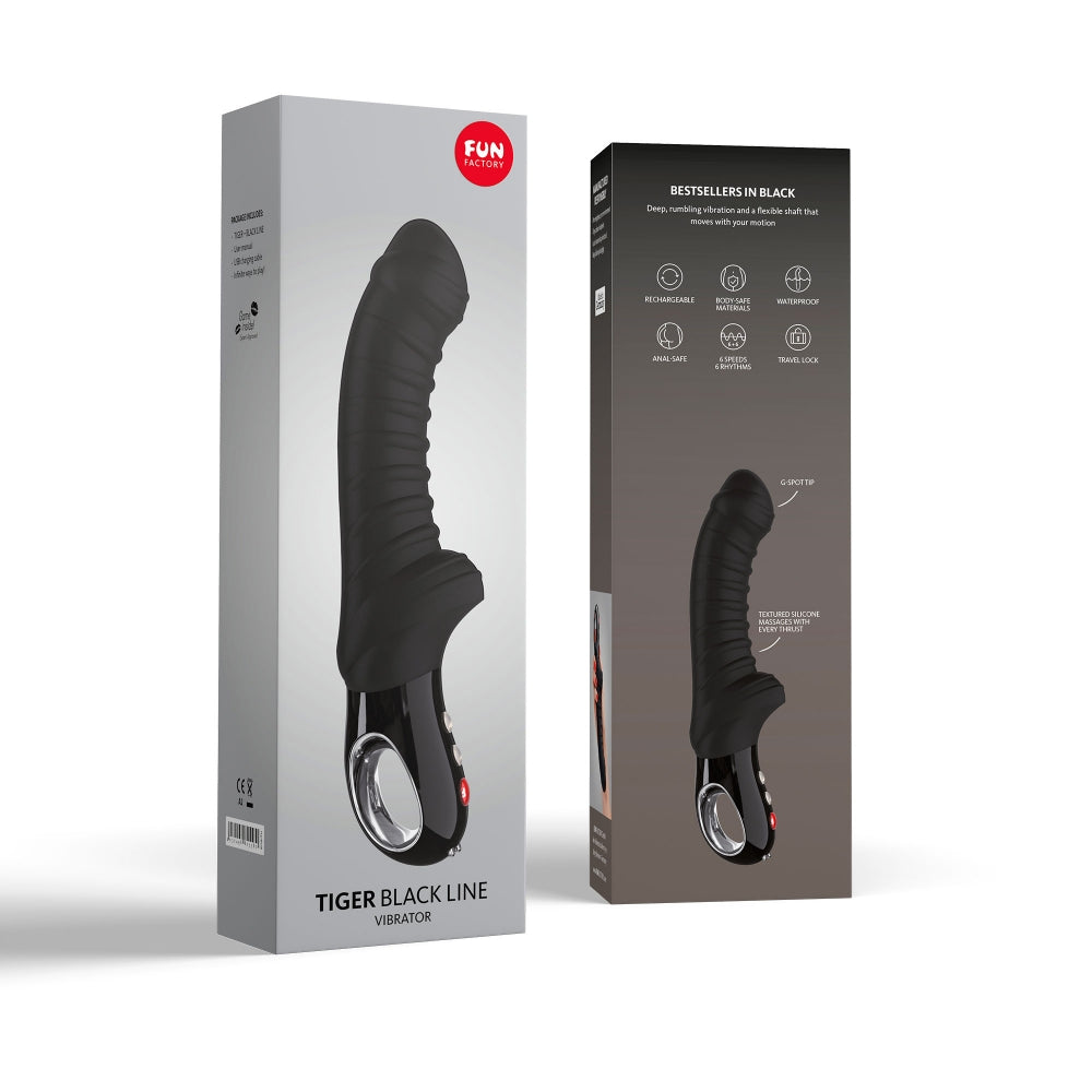 Vibromasseur Tiger Black