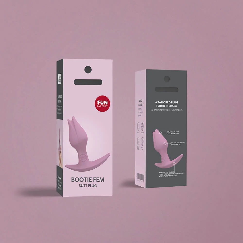 Plug Anal Bootie Fem Rose