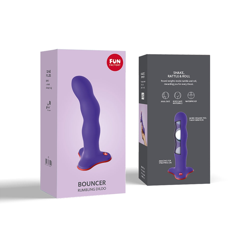 Dildo ventouse Bouncer Violet