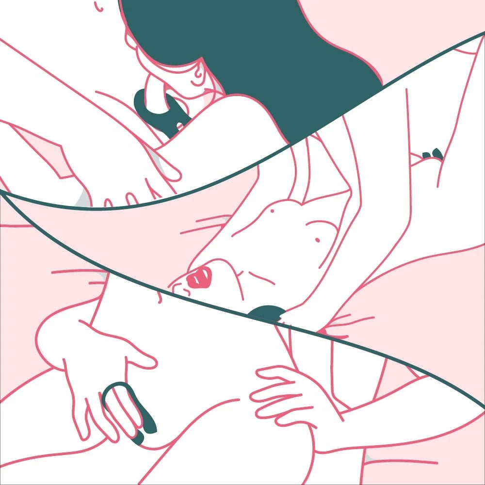 Anneau Pénien Vibrant Nös Bleu Canard