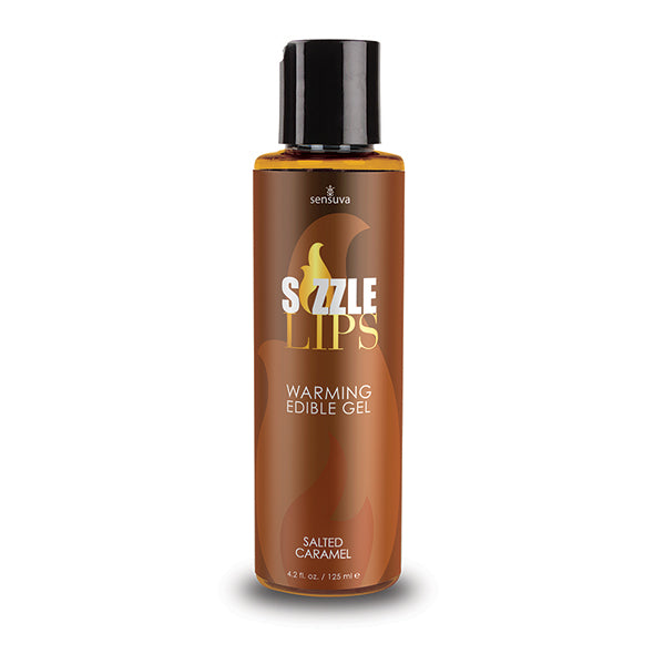 Gel chauffant comestible Sizzle Lips Caramel salé
