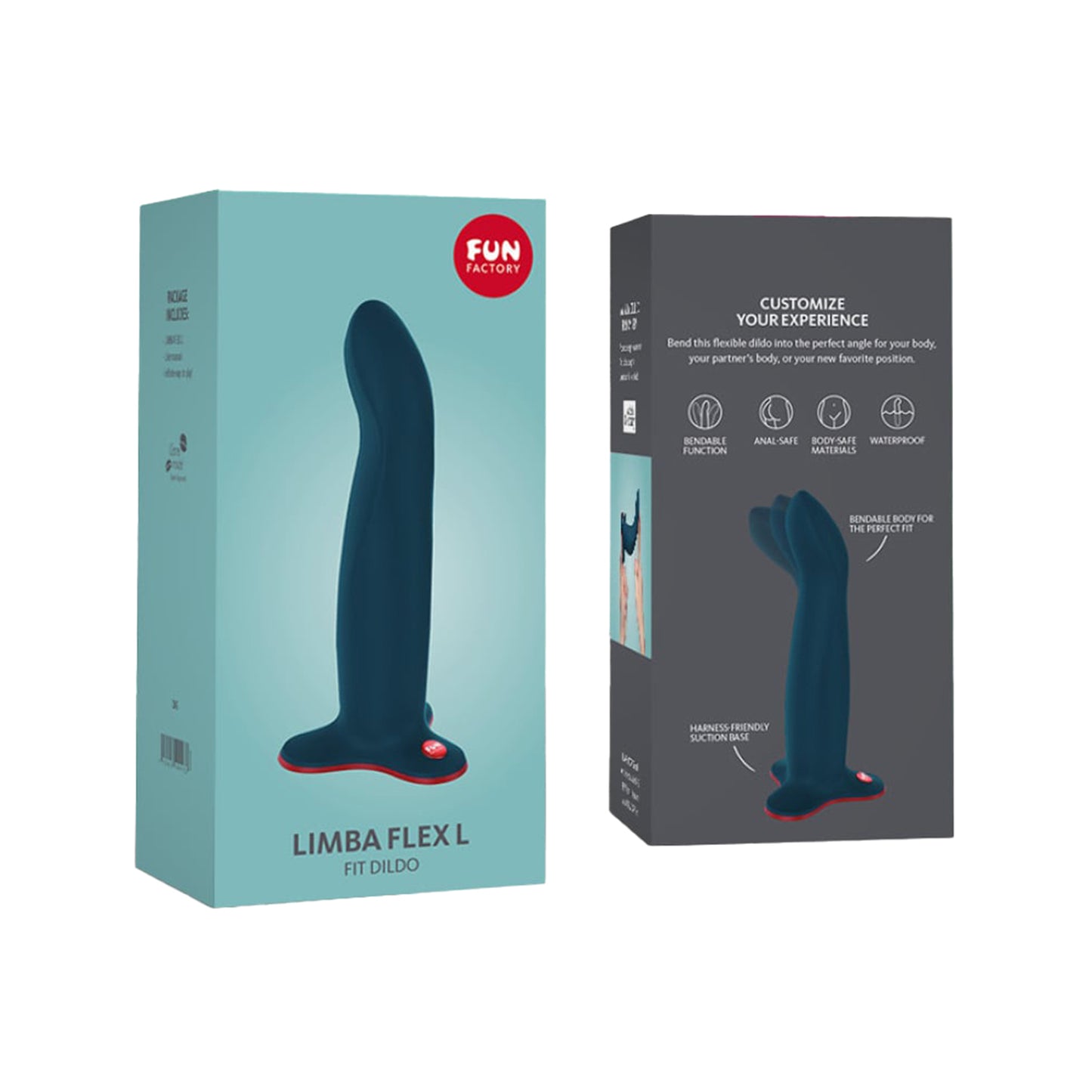 Dildo ventouse flexible Limba Flex L