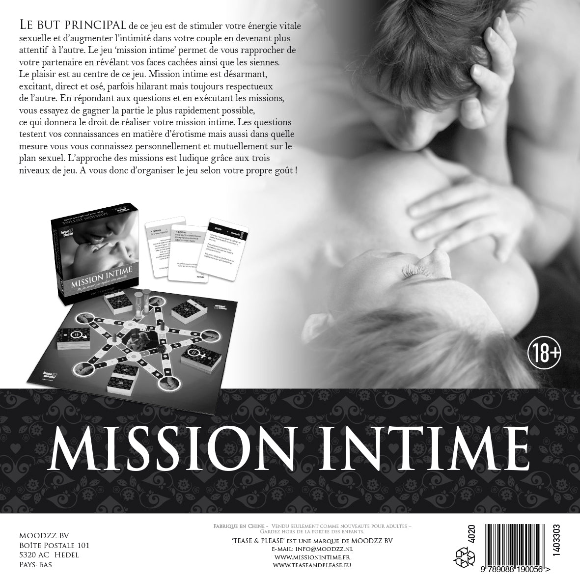 Jeu de Société Mission Intime Classique