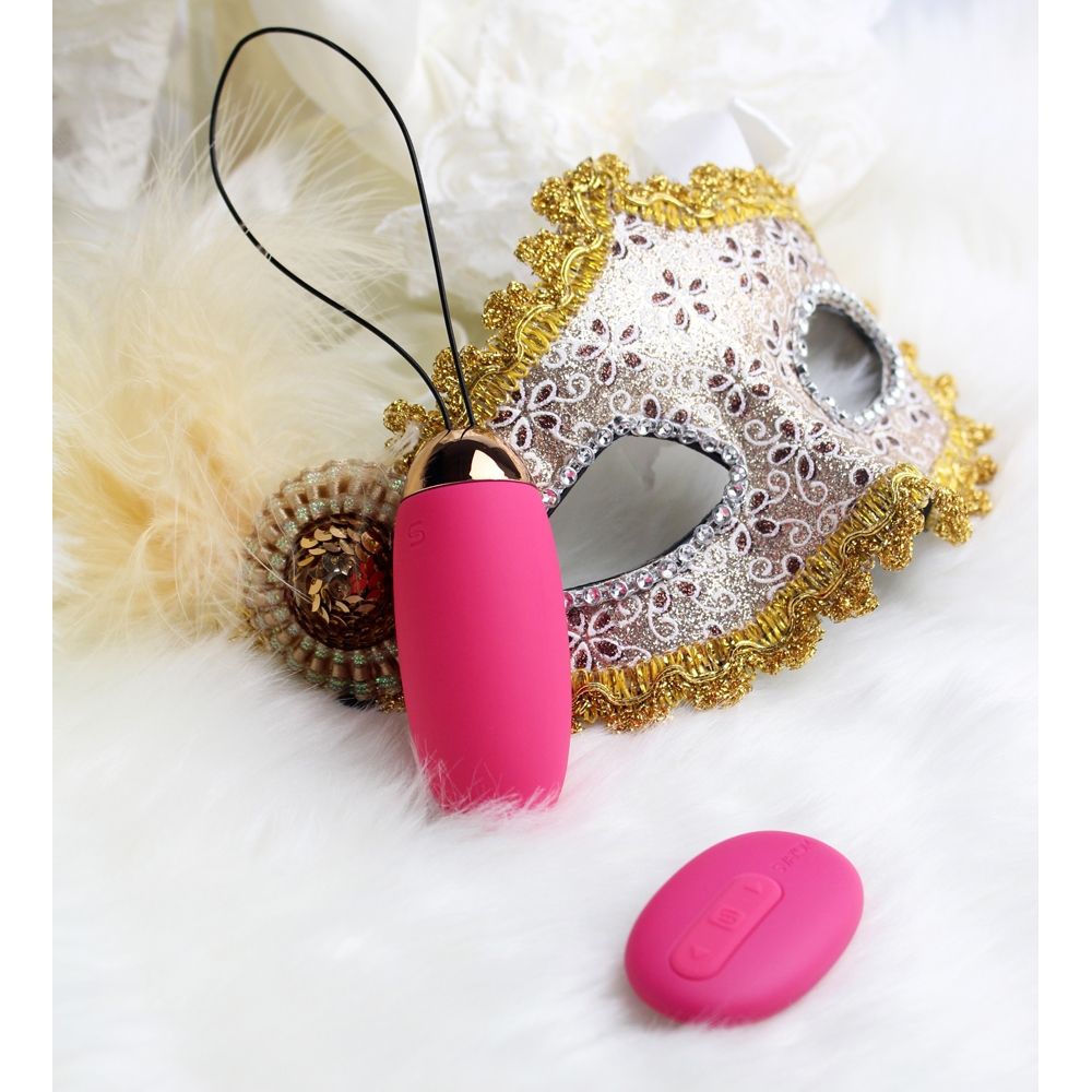 Œuf Vibrant télécommandé Elva Rose