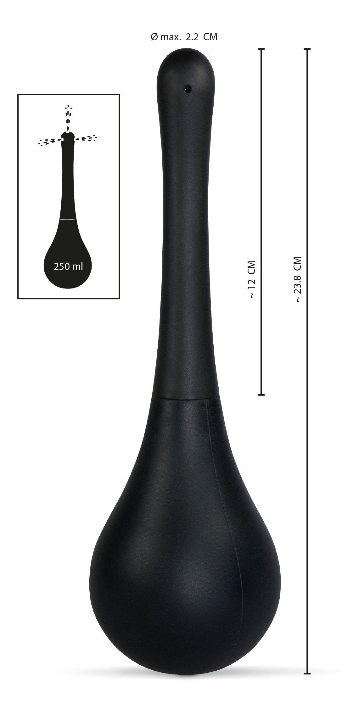 Poire de lavement Rebel Premium