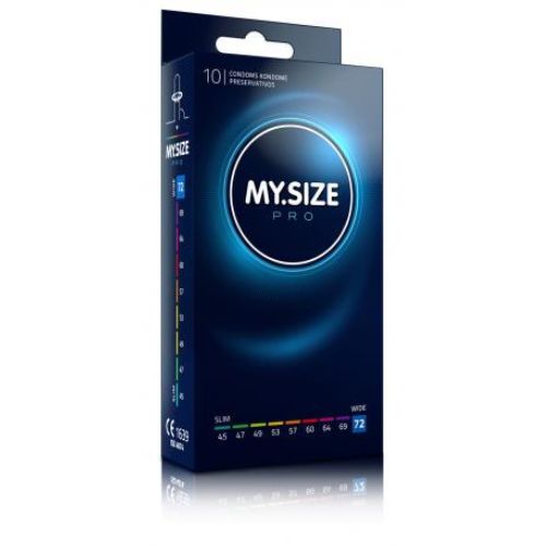 My.Size Pro préservatifs taille 72, 10 pièces