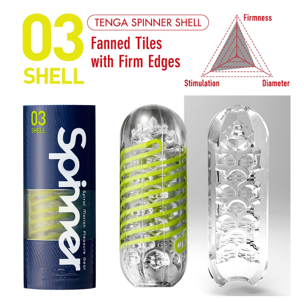 Masturbateur Spinner 03 Shell
