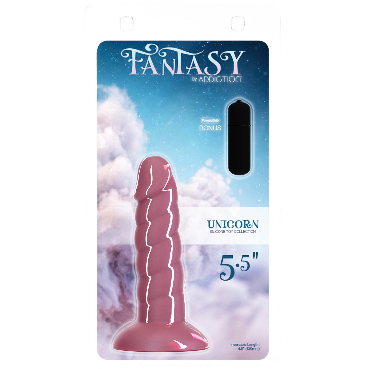 Dildo Unicorn Rose 14 cm
