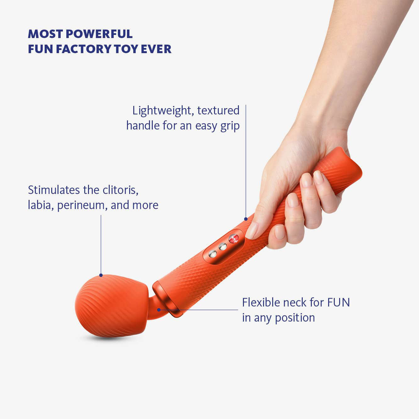 Stimulateur Wand Vim Orange