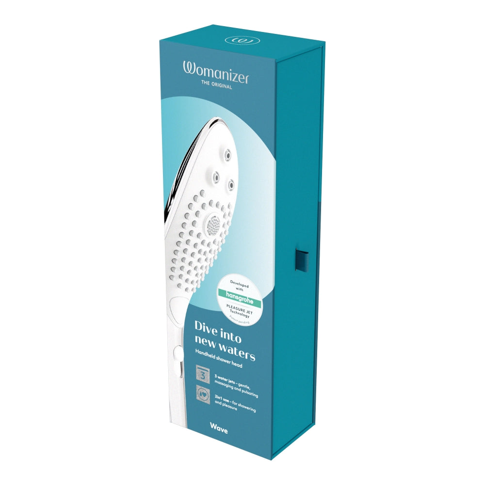 Womanizer Wave Douche Stimulante Argentée